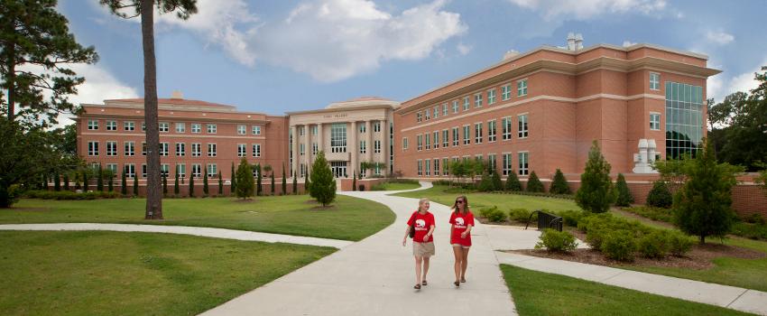 Wide Angle of Shelby Hall